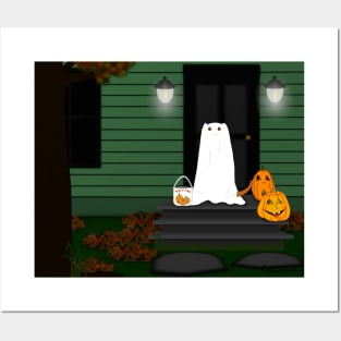 Trick Or Treat Oliver The Otter! Posters and Art